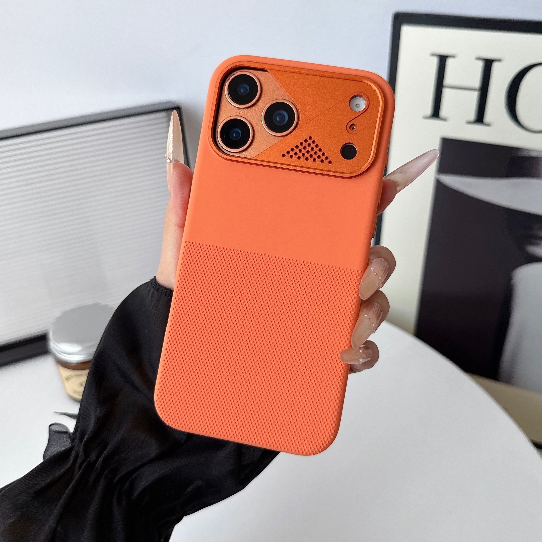 Silicone Metal Phone Case