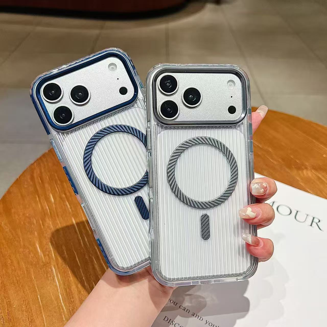 Transparent Magnetic Phone Case