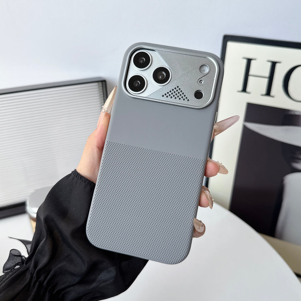 Silicone Metal Phone Case