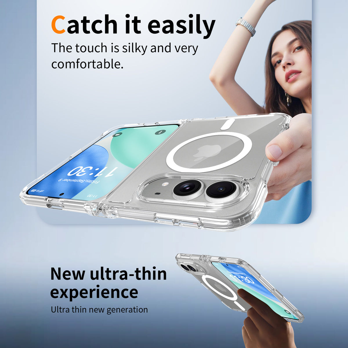 Clear Phone Case for iphone Dou