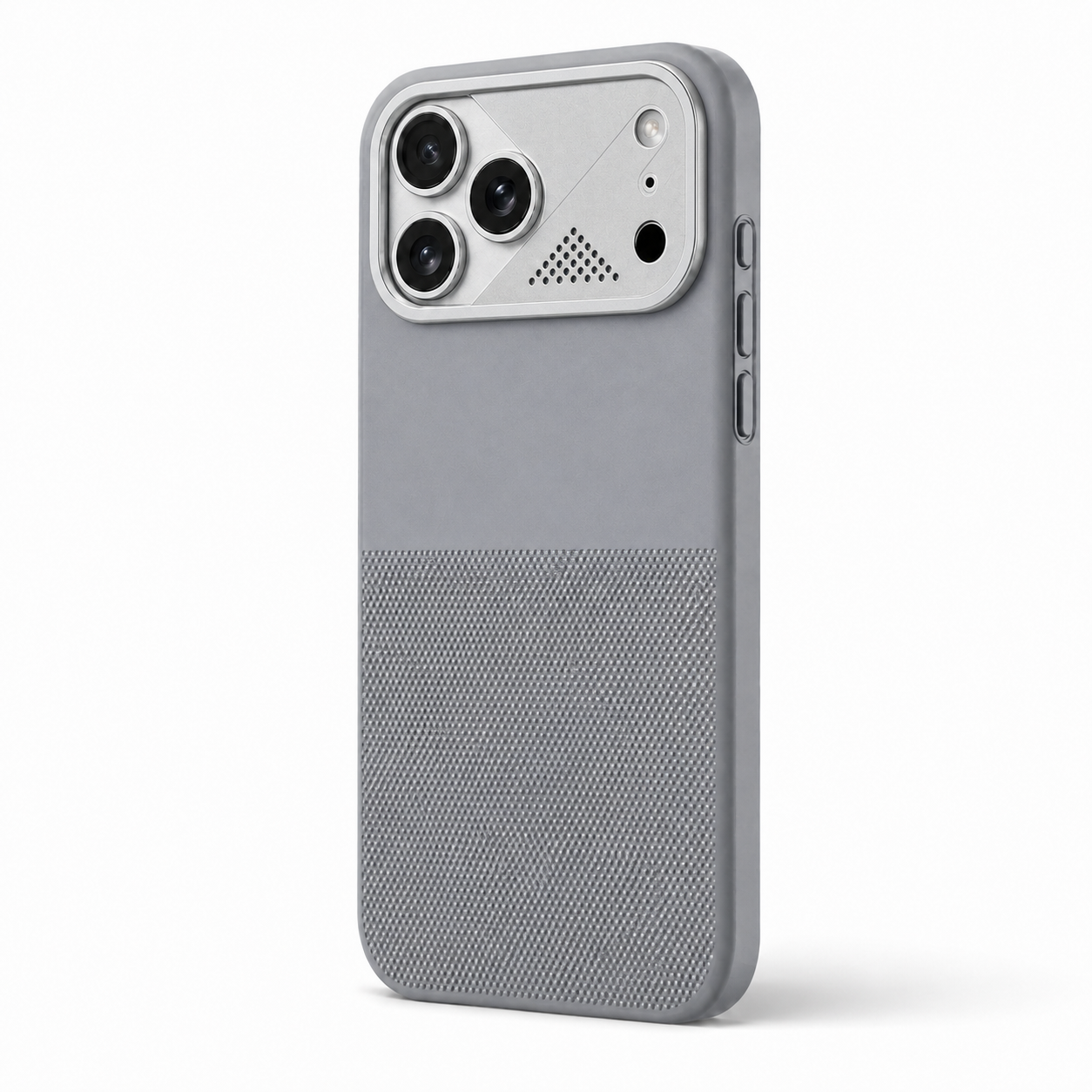 Silicone Metal Phone Case