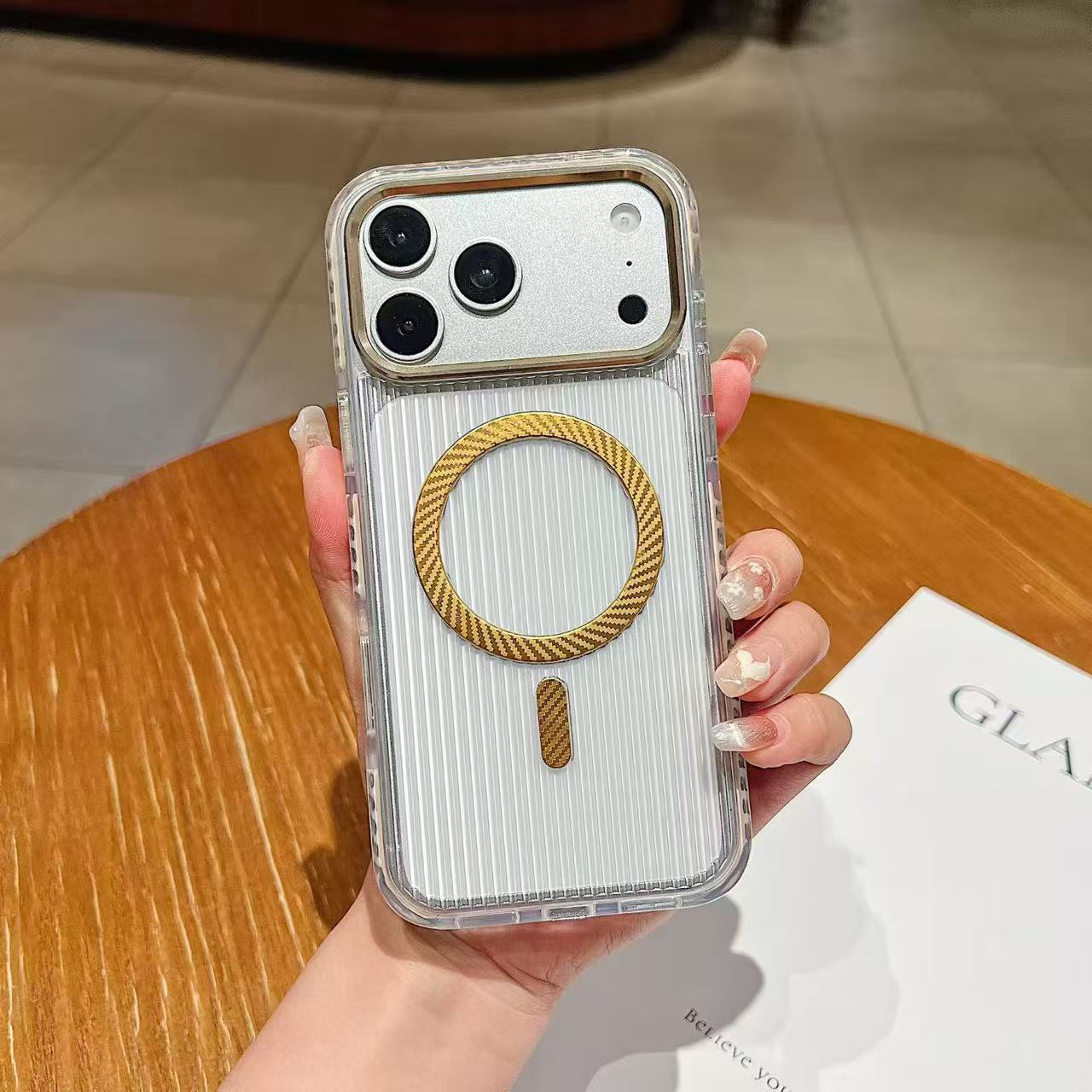 Transparent Magnetic Phone Case