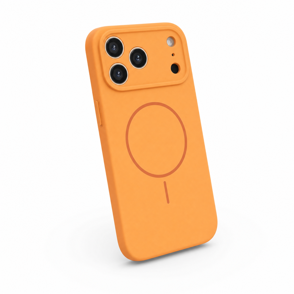 Matte Silicone MagSafe Phone Case