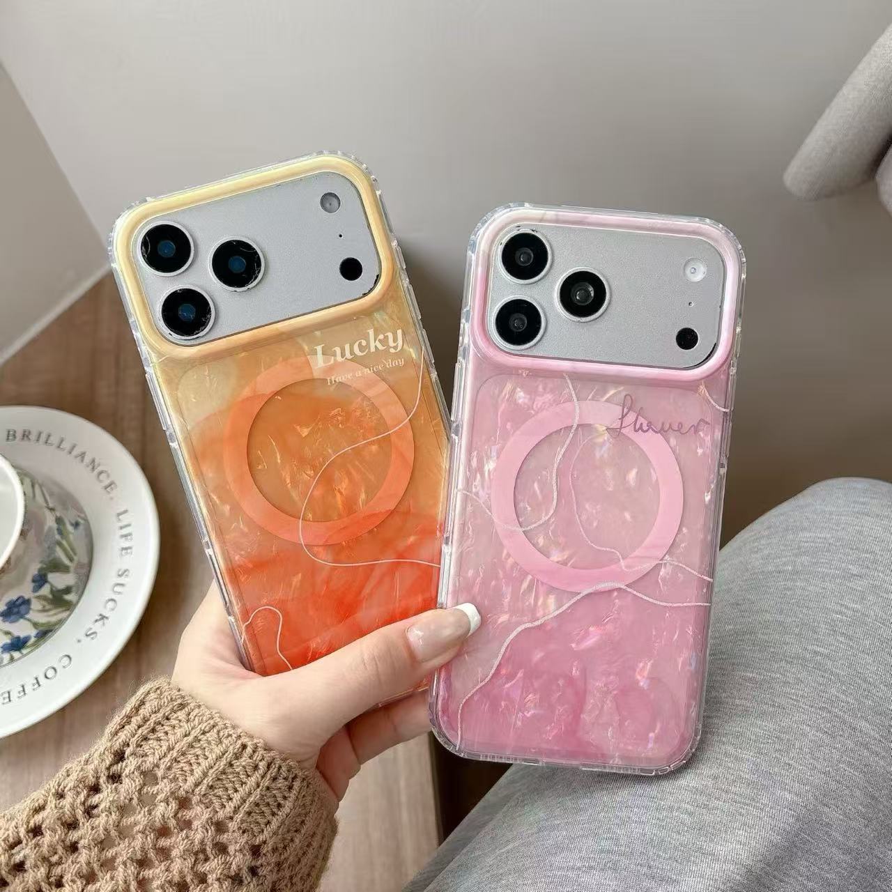 Soft Candy Style Magnetic Case