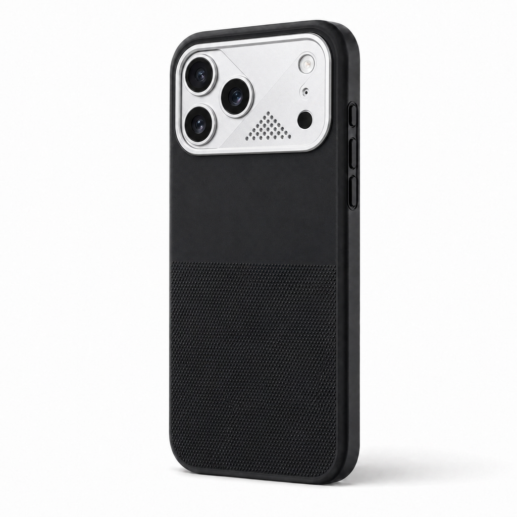 Silicone Metal Phone Case