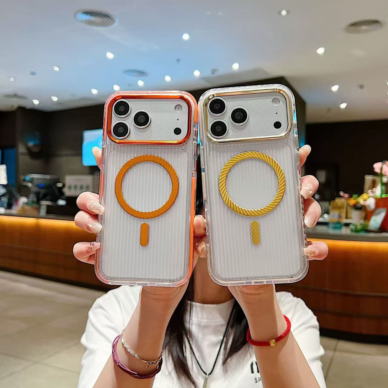 Transparent Magnetic Phone Case