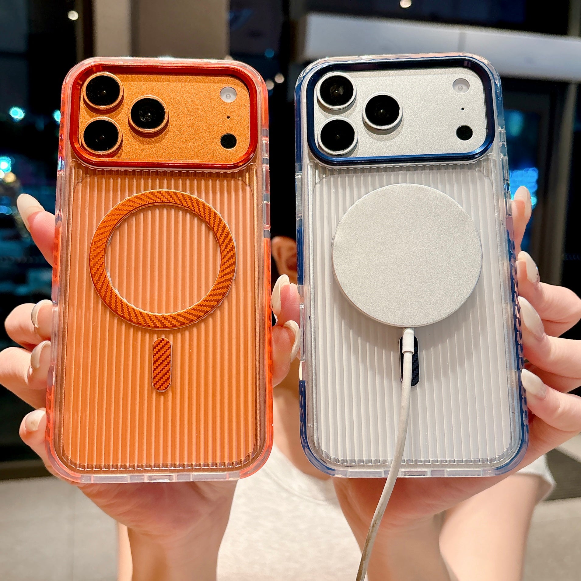 Transparent Magnetic Phone Case