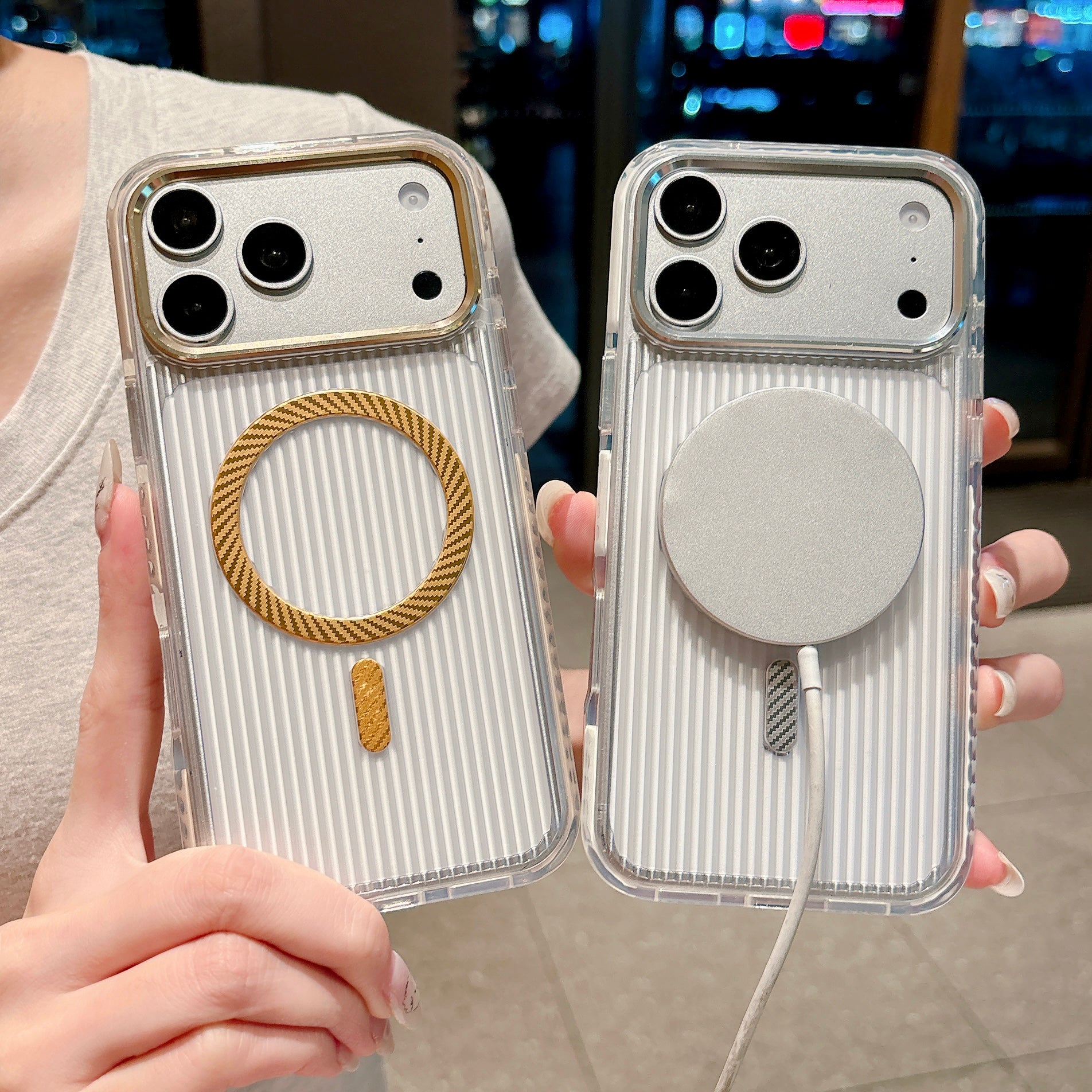 Transparent Magnetic Phone Case