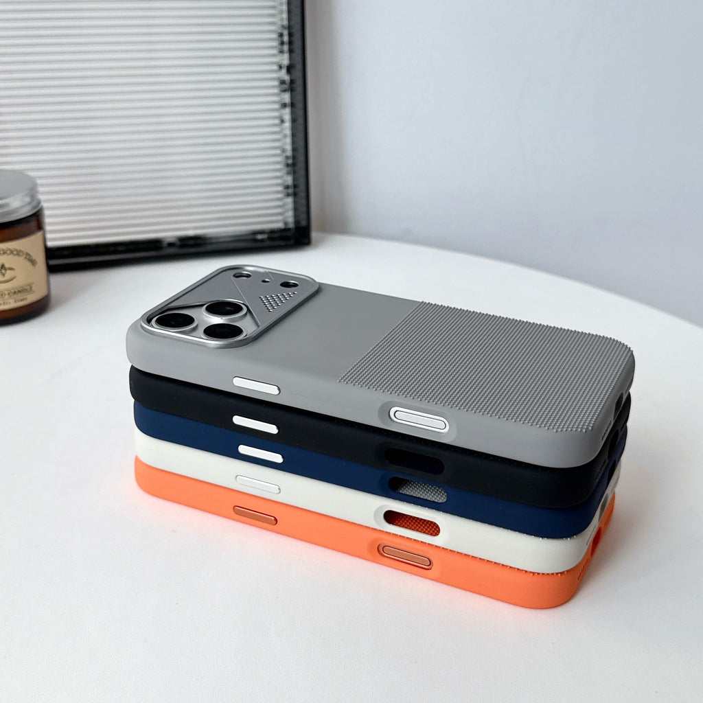 Silicone Metal Phone Case
